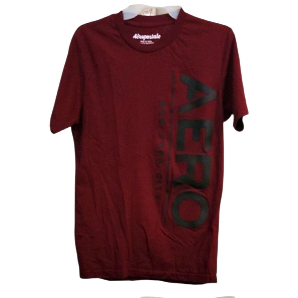 Aeropostale Burgundy Graphic Tee P2p-19 Length-27